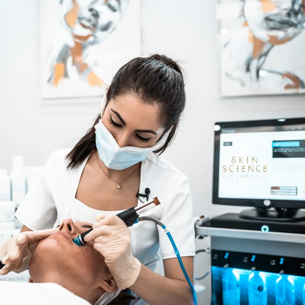 hydra facial treatment for dry skin at Skin Science Clinic in London