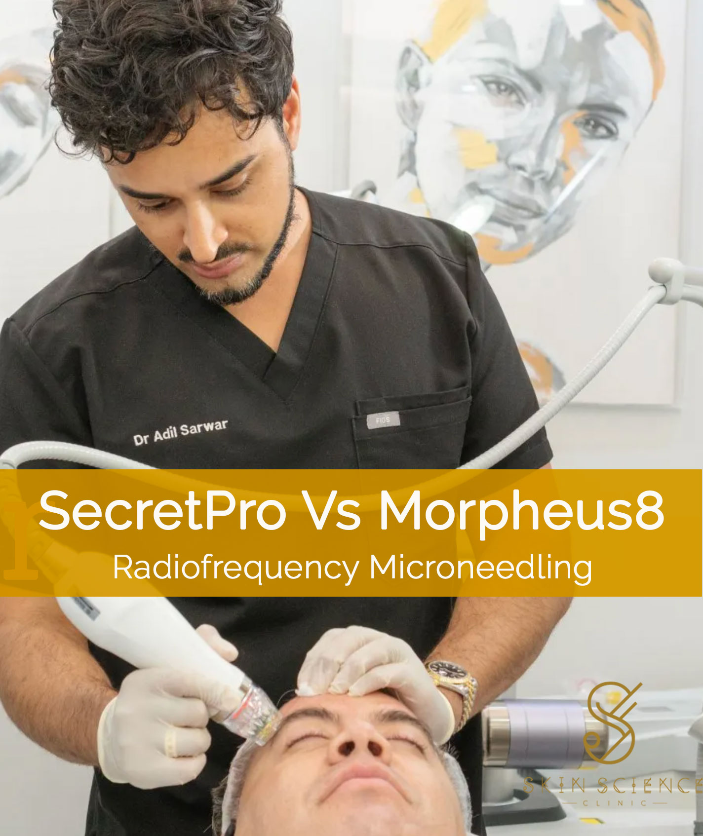 Radiofrequency microneedling at Skin Science Clinic, London