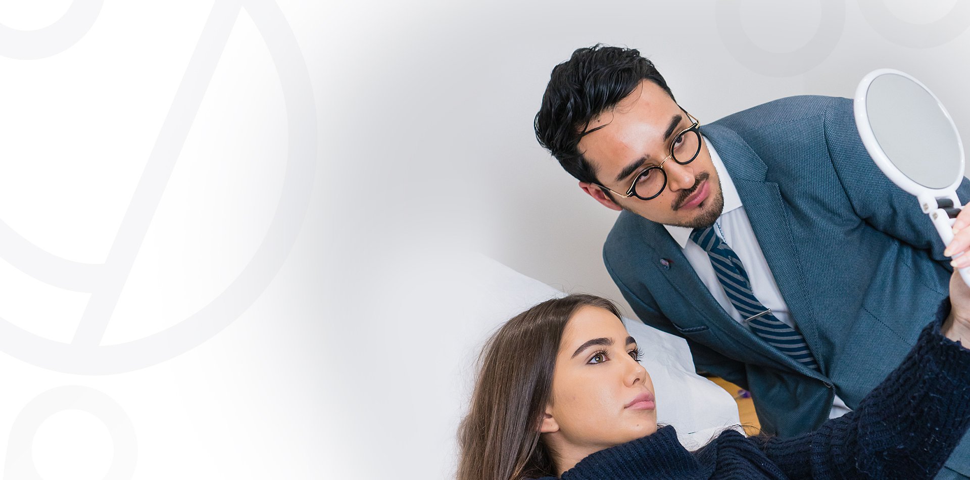 Dermal filler treatment to the jawline at Skin Science Clinic, London