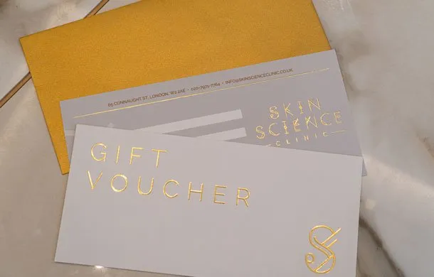 A Skin Science Clinic gift voucher