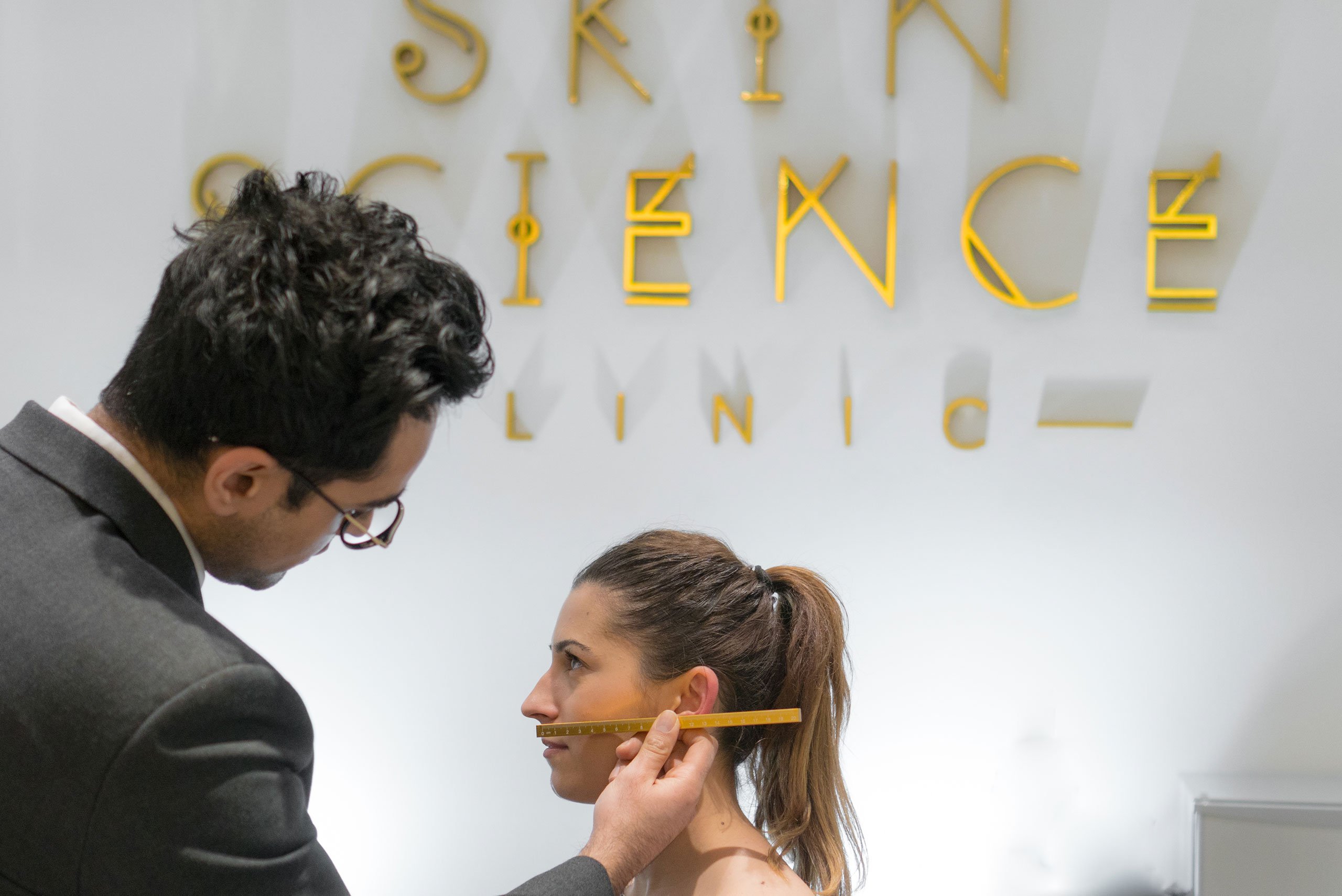 Dr Adil Sarwar preparing baby Botox injections