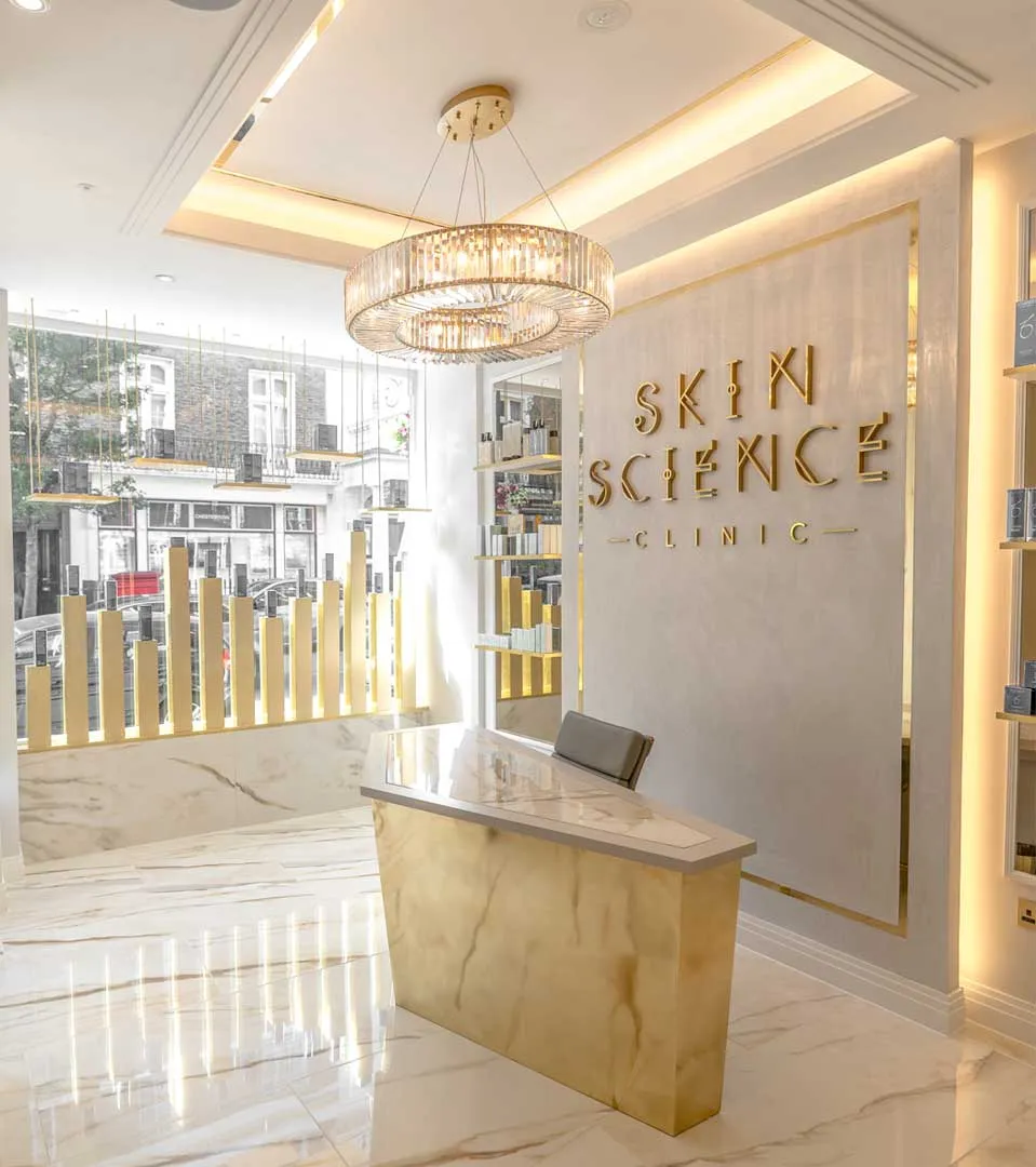 Skin Science Clinic reception area