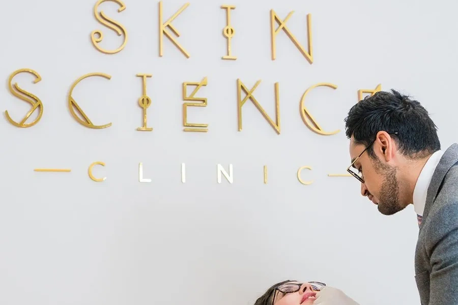 Jawline filler defining the lower face
