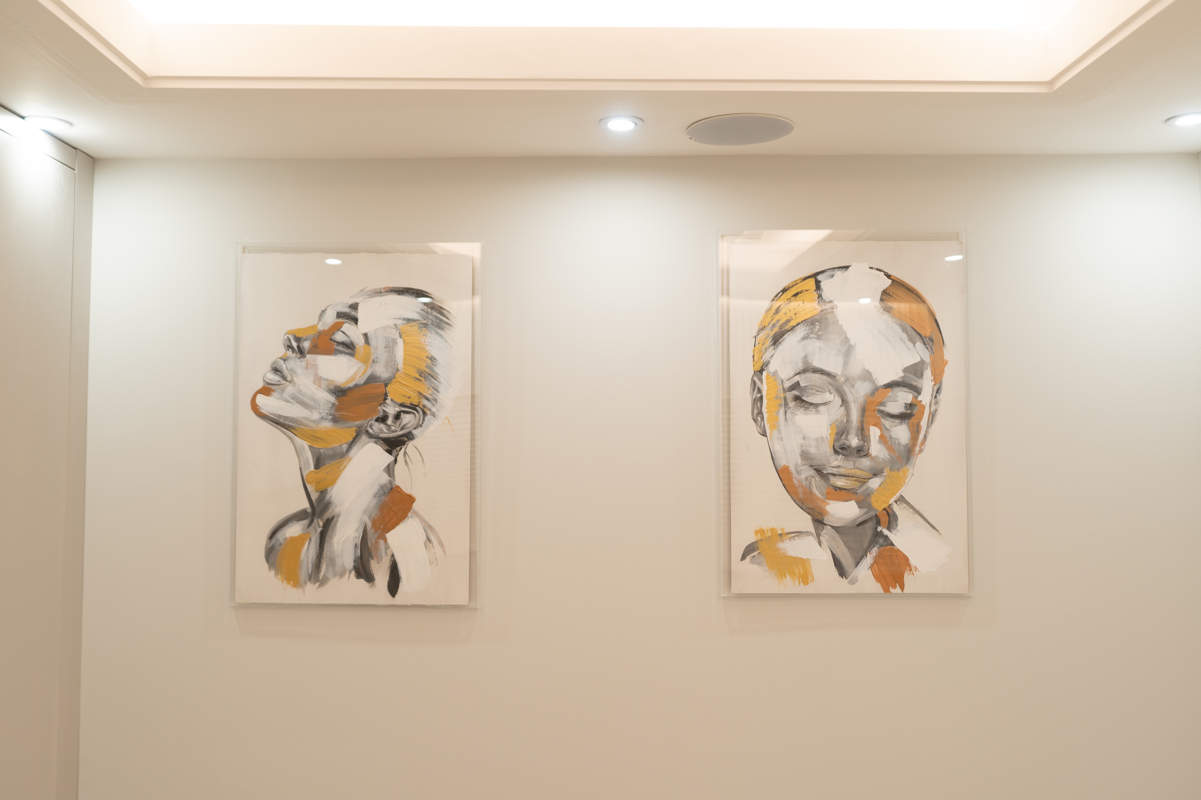 The calm treatment space at Skin Science Clinic, Connaught Village London