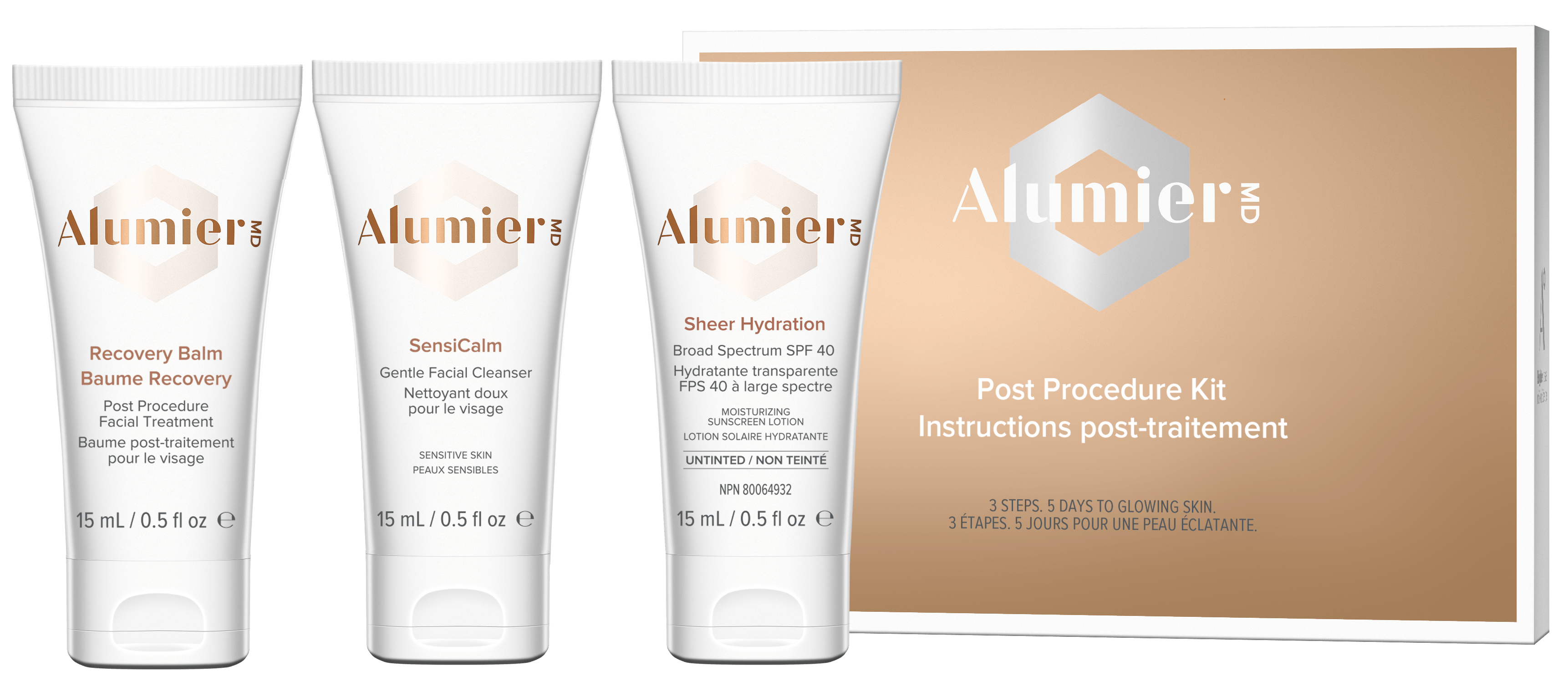 AlumierMD chemical peels post-procedure kit