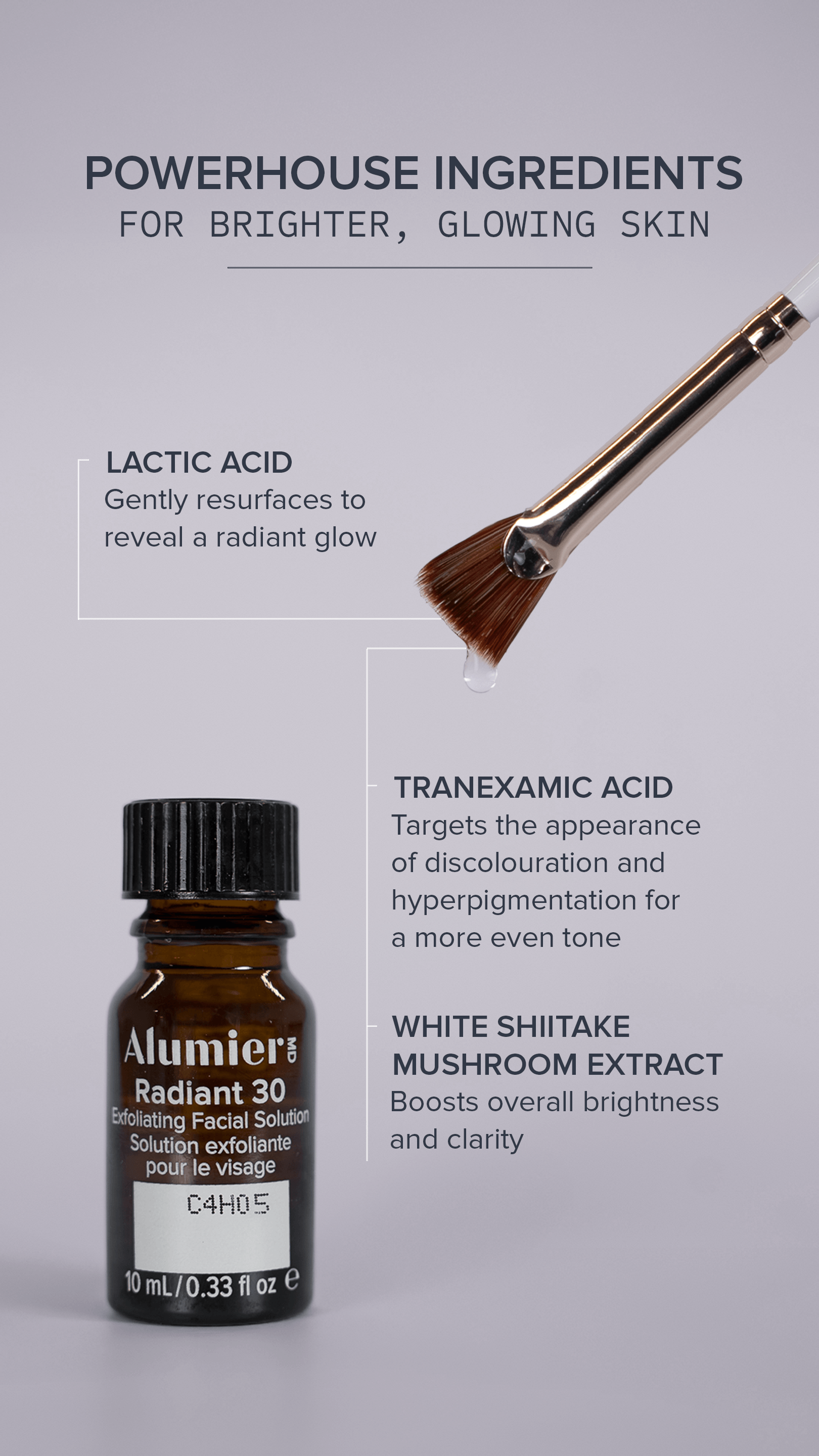 AlumierMD tranexamic acid infographic