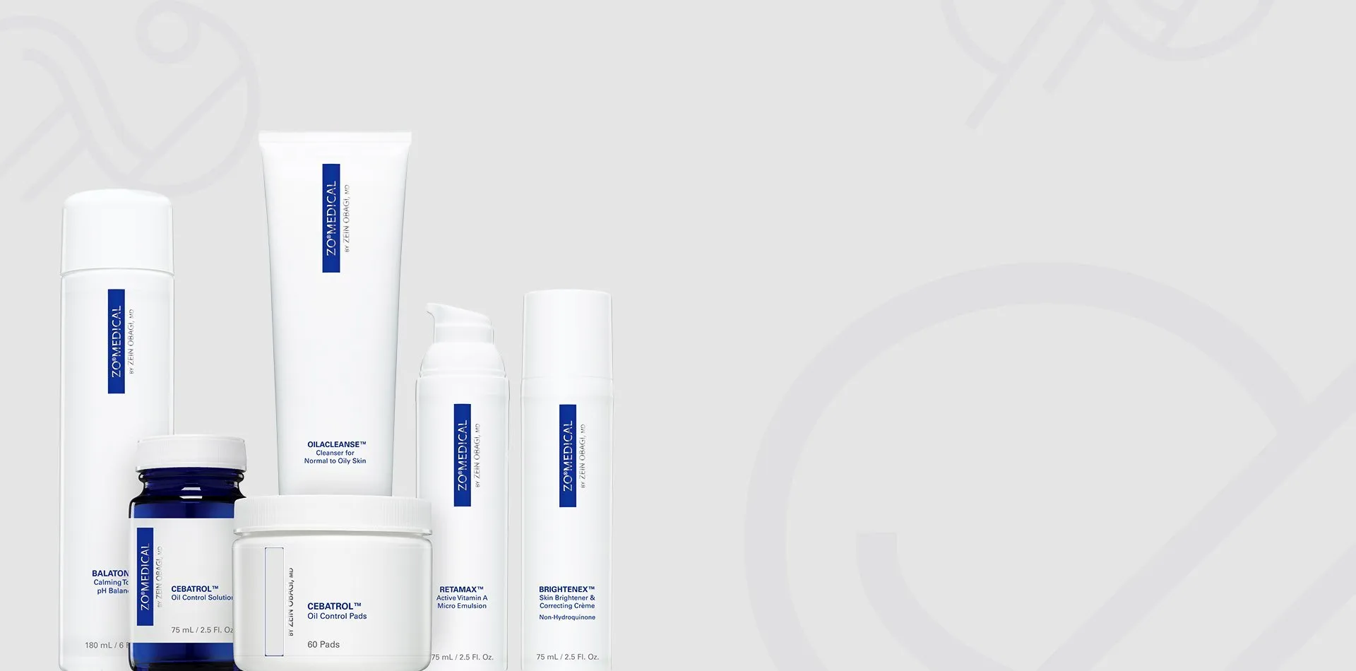 Skincare products prescribed for hyperpigmentation at Skin Science Clinic