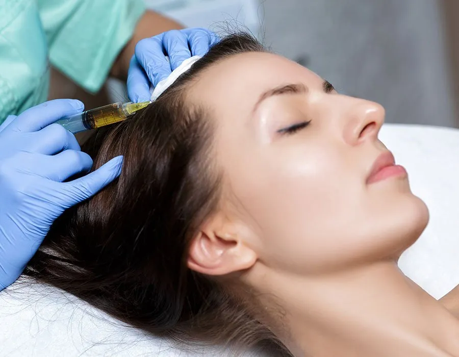 PRP for hair treatment at Skin Science Clinic London