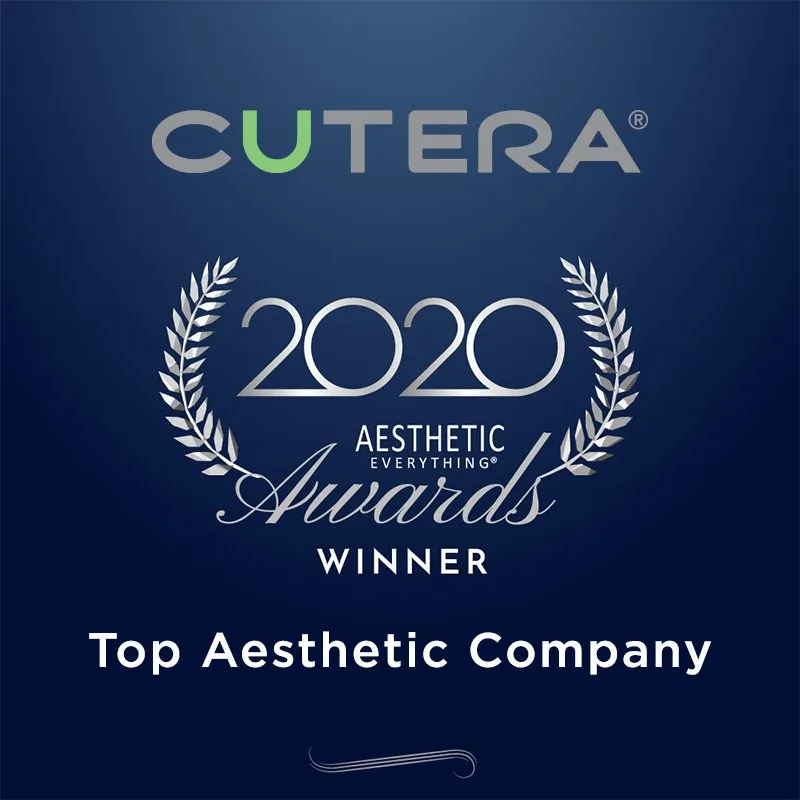 Cutera 2020 award, top company